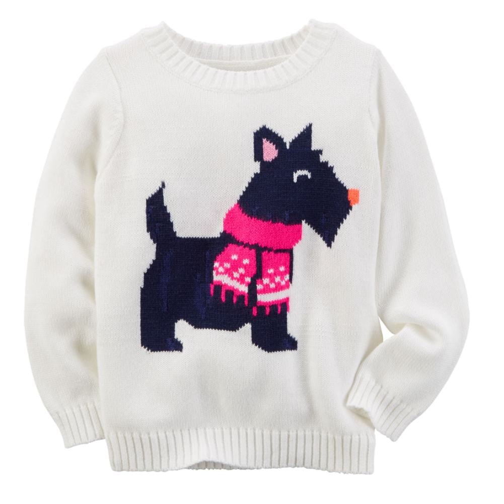 carters white sweater