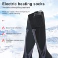 thumbnail image 2 of Calcetines Calefactables Eléctricos Deportivos Al Aire Libre Calentamiento Rápido para Esquiar (), 2 of 9
