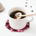 thumbnail image 6 of Kdxio Cute Dog Funny Coasters,4 Pcs Leather Coasters,Housewarming Gifts,Protect Furniture from Water Marks Scratch and Damage, 6 of 8