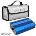 thumbnail image 4 of explosion proof bag portable explosion proof bag portable lipo bag lipo charging bag lipo safety bag Portable Explosion Proof LiPo Battery Safety Bag High Temperature ANGGREK IBJY13, 4 of 8