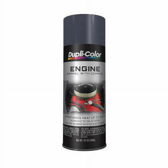 Dupli-Color DE1651 Engine Enamel Spray Paint Ceramic Cast Coat Iron 12 oz Aeroso