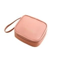 thumbnail image 2 of Zedker Sac de Rangement pour Serviettes Hygiéniques Imperméable Portable Sac à Main en Coton Sanitaire Petit Sac Imperméable à Changer Poche Enveloppe Rouge Liquidation, 2 of 6