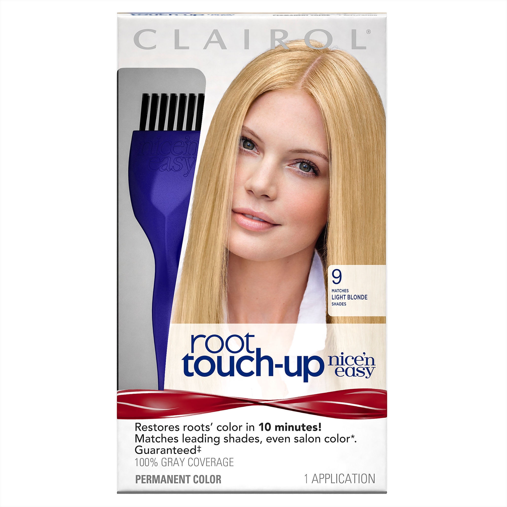 Buy Clairol Nice 'n Easy Root Touch-Up Permanent Hair Color, 9 Ligh...
