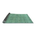 thumbnail image 2 of Ahgly Company Indoor Rectangle Checkered Light Blue Modern Area Rugs, 2' x 3', 2 of 4