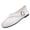 White, variant on Mary Jane Flats for Women Breathable Lightweight Womens Flats with Adjustable Buckle Casual Solid Color Round Toe Comfortable Flat Shoes