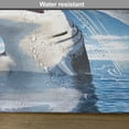 thumbnail image 6 of Ambesonne Sealife Place Mats Set of 4, Marine Navy Fish Sharks, Standard Size, Multicolor, 6 of 6