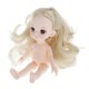 thumbnail image 3 of 1:12 BJD Muñeca articulada con bola Moldes de cuerpo desnudo Realistas 4D Suministros para ojos Macarena Cuerpo de niña de muñeca BJD, 3 of 8