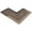 Brown, variant on Neorosiri Non-Slip Absorbent L Corner Rug for Living Room, Kitchen, and Bathroom - Machine Washable Microfiber Floor Mat