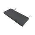 thumbnail image 2 of Asiento de cojín de banco almohadilla amortiguación de espuma de amortiguación asiento para el salón salón sofá porche swing jardín muebles silla de Gris oscuro, 2 of 8