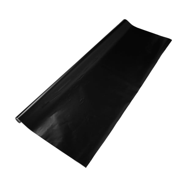 Película de vinilo universal para envolver coches Unique Bargains 9 pies x 59.84 pulgadas Protección PVC Negro Mate 1 Pc