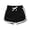 Black, variant on WREESH Toddler Kids Boys Girls Shorts 2-15 Years Children's Beach Pants Small Cotton Shorts Summer Outer Wear Sports Casual Hot Pants Children's Short Sweatshorts Black