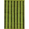 thumbnail image 1 of Ahgly Company Indoor Rectangle Abstract Turquoise Blue Modern Area Rugs, 2' x 3', 1 of 4