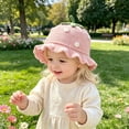 thumbnail image 6 of Baby Girls Knitted Strawberry Hat Strawberry Crochet Breathable Warm Hat, Fall Winter, Pink 1-4 Years, 6 of 7