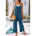 thumbnail image 5 of Womens Casual Jumpsuits Mineral Blue XL, 5 of 8