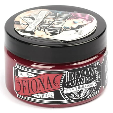 Herman's Amazing Vegan Semi-Permanent Direct Hair Color Dye (Best Professional Silver Hair Dye)