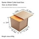 thumbnail image 4 of 2X Mini Molde para Pan con Tapa, Caja de Tostadas Cuadrada Antiadherente con Capacidad de Masa de 0,55 Lb (250 G) para Hornear en el Horno, 4 of 5