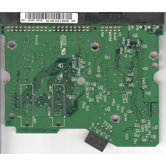 WD2500SB-01KBA0, 2061-001265-200 AF, WD IDE 3.5 PCB