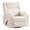 Beige, variant on Oversized Manual Recliner Chair with Arm Storage,Swivel Rocker Recliner Chair for Adults with Adjustable Headrest,Nursery Glider Recliner with Phone Stand and Side Pockets for Living Room,Dark Gray