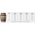 thumbnail image 2 of Blotona Women's Plaid High Waist Skirt Bodycon Pencil Casual Wool Midi Skirts for Teen Girls, 2 of 2