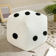 Soft Dice Pillow Stuffed Cube Cushion Funny Home Decor 20cm Cute Sofa Pillow