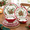 Pinecones, variant on 12 Piece Pinecones Dinnerware Set for 4, Outdoor and Indoor Dishes with Festive Christmas Designs