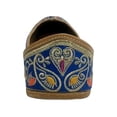 thumbnail image 2 of Ladies Blue Punjabi Jooti Jutti Ballerina Shoes Bridal Mojari Sandals US 6/ EURO 36, 2 of 5