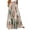 Light Green, variant on Junboys Women's Long Skirts for Women - Boho Floral Print Maxi Skirt with Elastic Waist and Tie, Loose Casual Summer Skirt for Travel,Brown 2XL