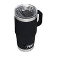 thumbnail image 1 of YETI Rambler Taza de viaje de 20 oz, acero inoxidable, aislada al vacío con tapa Stronghold, color negro, 1 of 5