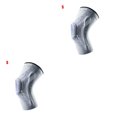 thumbnail image 2 of Greeniant Sport Kneepad 3D Elástico Protector de rodilla Transpirable Sport Joint Support Sleeve, S, Negro Gris azul gris S 2piezas, 2 of 6