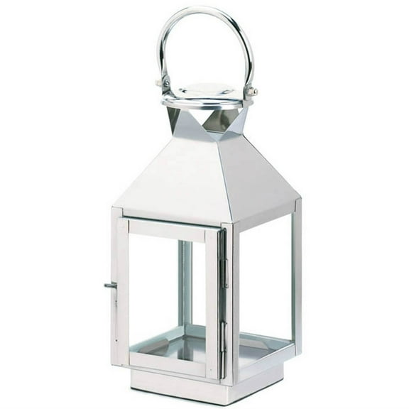 Home Decorative Stainless Steel Classic Candle Lantern - 12 inches