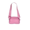 thumbnail image 2 of No Boundaries Women's Hands Free Belt Bag with Bungee Toggle, Rosy LilaC, 2 of 5