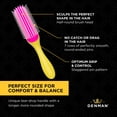 thumbnail image 2 of Denman Cepillo para cabello rizado D3 (Honolulu Yellow) 7 Filas Cepillo de peinado para secado por soplado, 2 of 5
