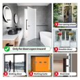 thumbnail image 5 of Cerradura de puerta portátil, casillero de seguridad adicional para el hogar para mayor privacidad y seguridad, cerraduras de bloqueo de viaje para viajes, hotel, hogar, apartamento, univers, 5 of 5