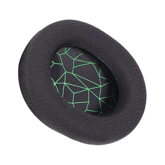 QualitChoice 1/2/3/5 Réduction du Bruit Écouteur Cuir Oreillette Coussin Casque Réparation Muff Mise à Niveau Pièces de Rechange Remplacement pour Noir Vert 1 Pc