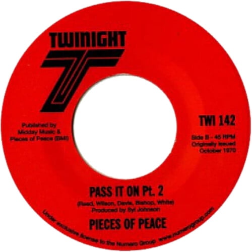 Pieces of Peace - Pass It On Pt 1/Pt 2 - Music & Performance - Vinyl [7-Inch]