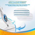 thumbnail image 3 of Steam Cleaner Accessories for ThermaPro 10-in-1 Steam Mop Cleaner Washable Microfiber Pads for Hardwood Floor, 3 of 5