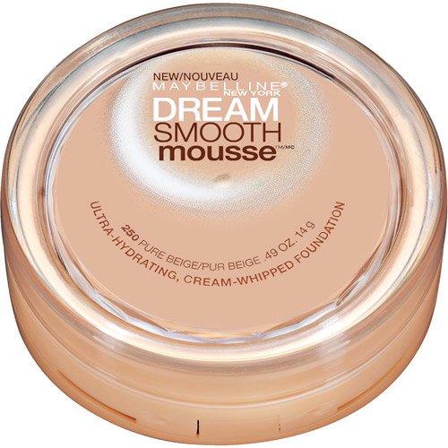 Maybelline Dream Smooth Mousse Cream Whipped Foundation, Pure Beige