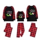 thumbnail image 1 of Conjuntos de pijamas navideños familiares a juego Grinch 2024, pijama de Grinch con parte superior y pantalones de pijama a cuadros, pijama de Grinch para niños y adultos para la familia, Mujer M, 1 of 4