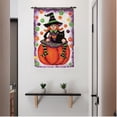 thumbnail image 3 of HLONK Latch Hook Rug Kits  Halloween Wizard | Home Carpet Rug Making Canvas Kits 50×38cm/20*15in, 3 of 9