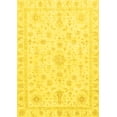 thumbnail image 1 of Ahgly Company Machine Washable Indoor Rectangle Oriental Yellow Traditional Area Rugs, 3' x 5', 1 of 1