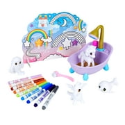 Crayola Scribble Scrubbie Peculiar Pets, Pet Care Toy, Includes Working Tub & Washable Markers, Gifts for Kids, Ages 3+