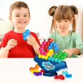 thumbnail image 1 of PEACNNG Clearance!  Stacking Tower Game  Hexagon  Stack Attack Game  Balance Board Games for 2 Players+ Family Games Travel Parties Team Building Games for Kids & Adults, 1 of 9