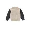 thumbnail image 2 of Qiylii Children’s Sweater Round Neck Long Sleeve Knitted Pullover Tops, 2 of 3