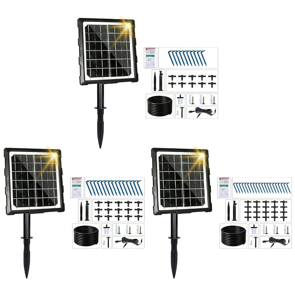 Water Saving Automatic Drip Irrigation Systems With 6 Timer Modes Ideal For Vacation Home Greenhouses Garden Balcony Car