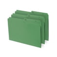 thumbnail image 1 of Continental Letter size File Folders. Green colour, 12 count, 1 of 3