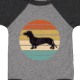 thumbnail image 4 of Inktastic Dachshund Dog Retro Sunset Boys or Girls Baby Bodysuit, 4 of 5