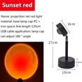 thumbnail image 2 of Lampe de Chevet Pliable Portable Usb Colorée Led Angle Réglable Projecteur Chambre Bar Café Éclairage Mural Décoratif Lampe Solaire, 2 of 5