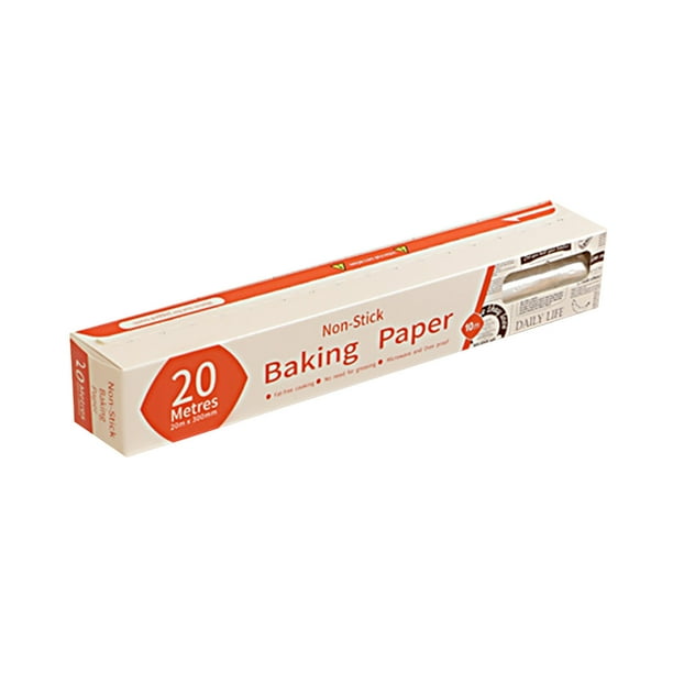 Pisexur Batería de cocina Rollos de papel de aluminio fino, papel para hornear, antiadherente especial para freidoras. para la cocina del hogar
