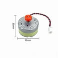 thumbnail image 2 of Lds Laser Head Lidar Motor Spare Parts Accessories Compatible Roborock S7 S5 Max S50 S55 S6 S7 Pro S7 Maxv Vacuum Cleaner -aa, 2 of 4