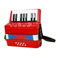 thumbnail image 4 of 17 Keys 8 Bass Piano Accordion Kids Accordion Toy for Beginner Kids Children Red, 4 of 8